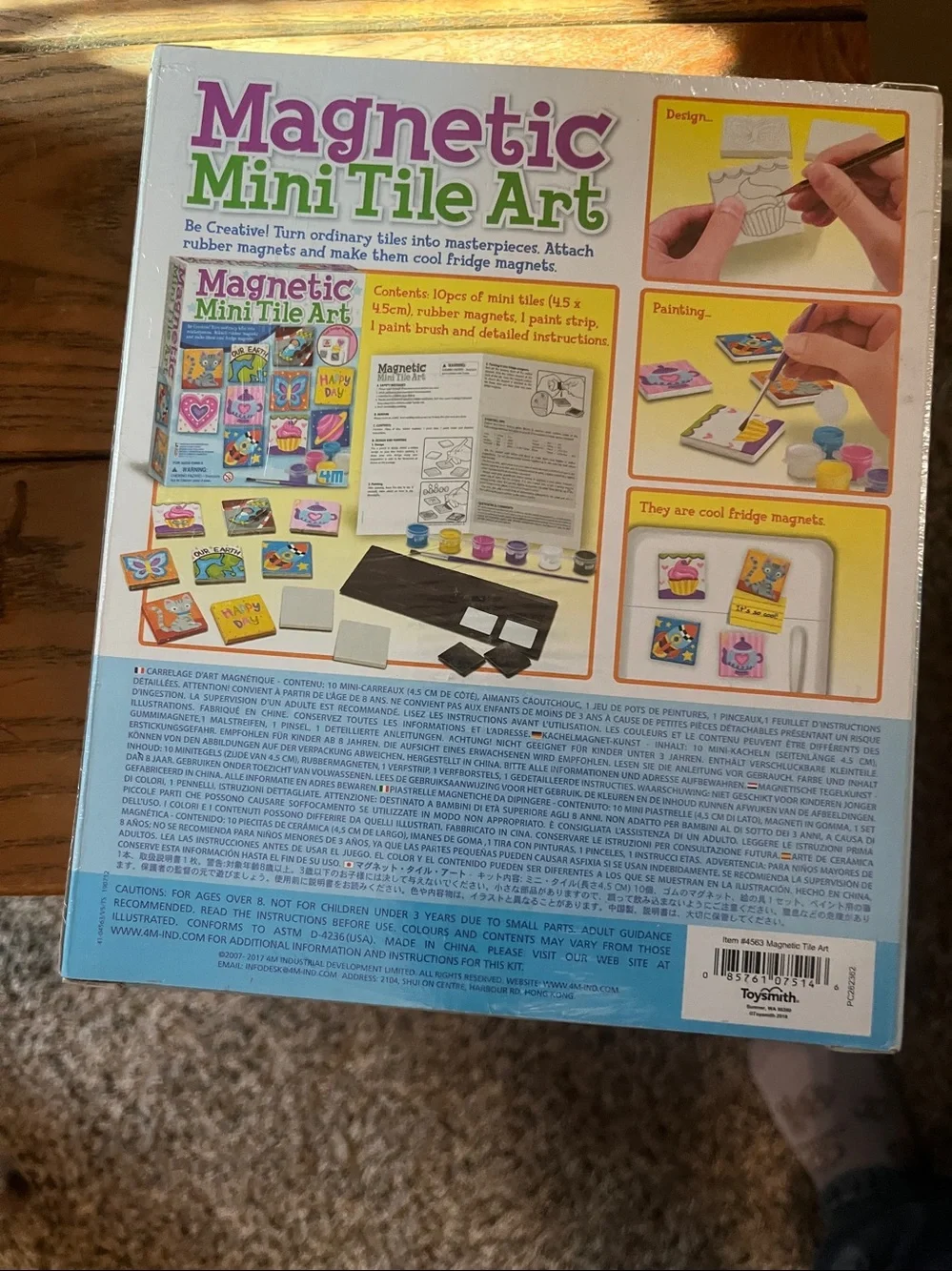 Beat That! Family Party Game + Magnetic Mini Tile Art Kit